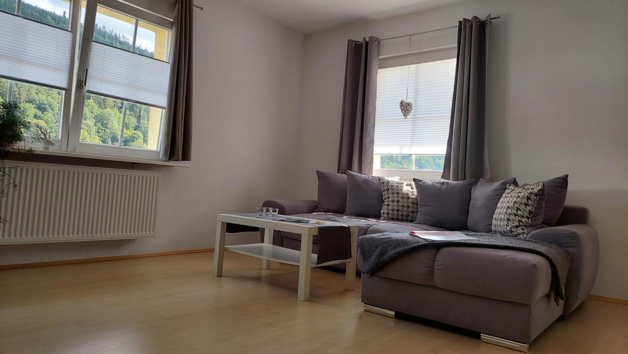 Apartement Am Waldrand Бад-Вильдбад Экстерьер фото